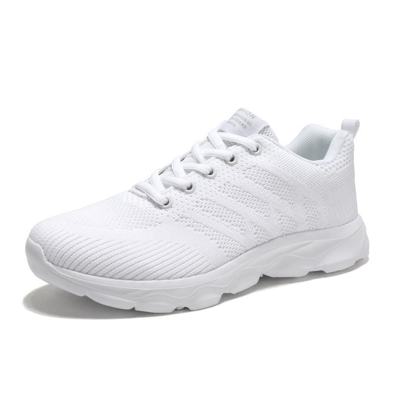 Women's Breathable Sneakers with Flexible Knit Upper EB