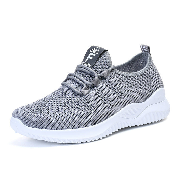 Women's Breathable Lightweight Sneakers with Elastic Upper EB