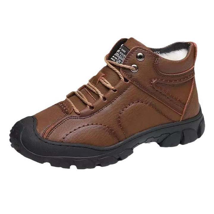 Women's Adventurous Outdoor Ankle Boots with Non-Slip Sole and Warm Lining EB