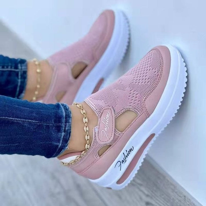 Women's Breathable Sneakers with Elastic Removable Insole EB