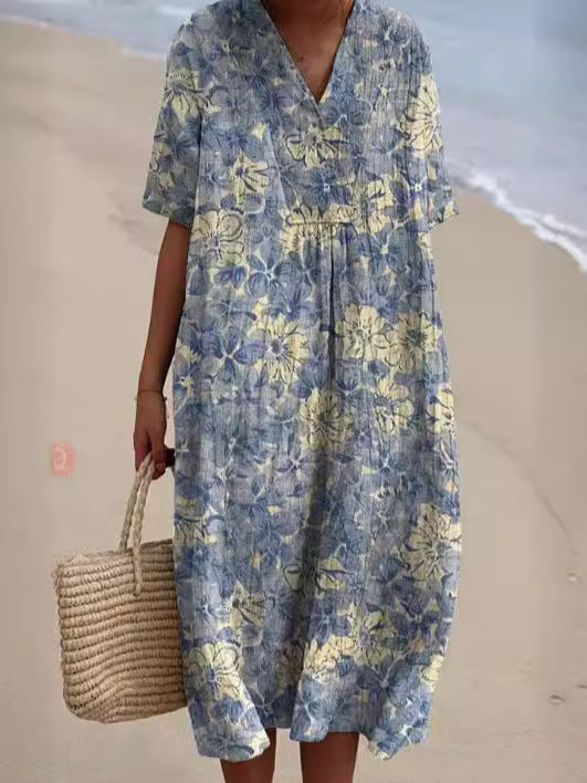 Graciela Elegant Bohemian Dress - Elena Harper