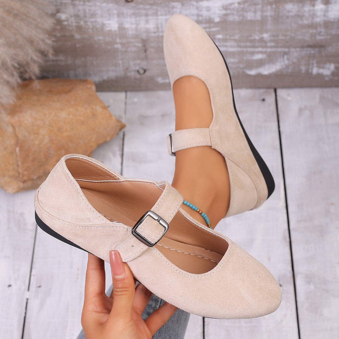 Ladies' Ballerinas with Adjustable Strap and Elegant Design EB