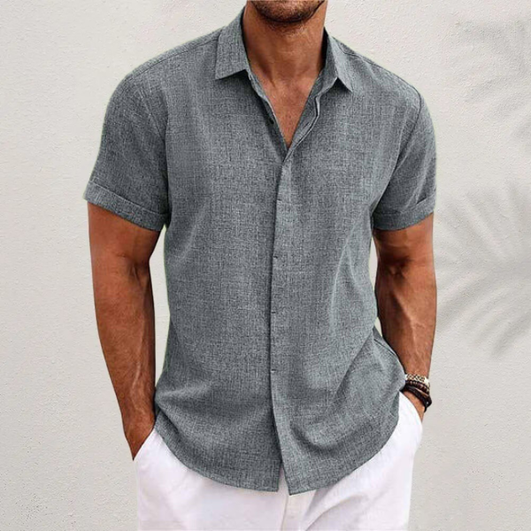 Men's Classic Long Sleeve Button Down Shirt