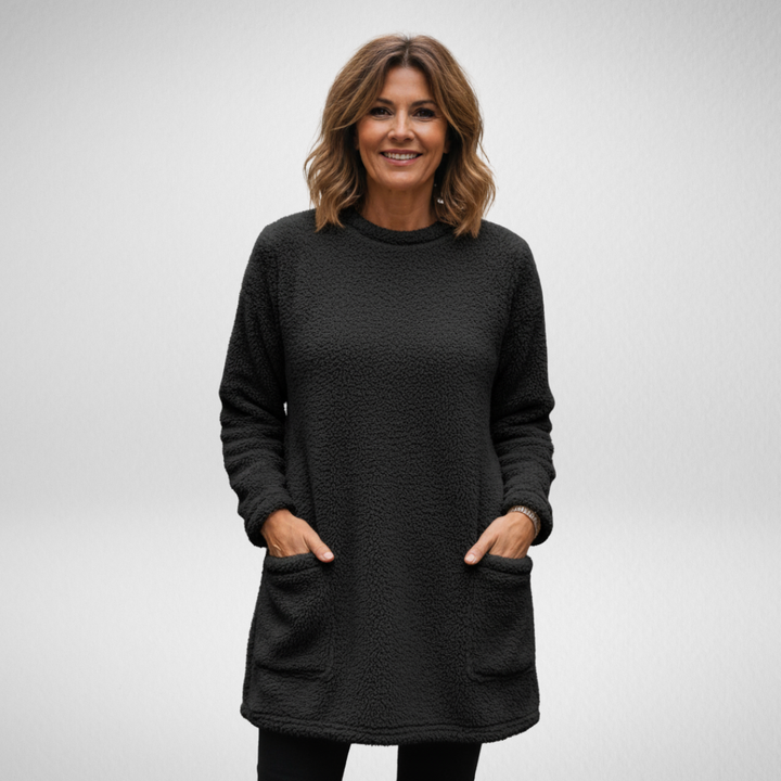 Elise Long Cozy Sweater - Elena Harper