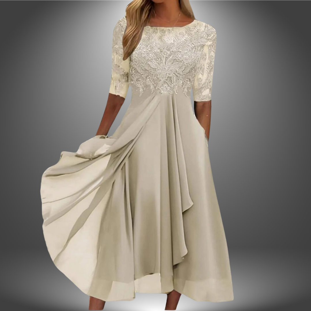 Margherita Premium Lace Dress - Elena Harper