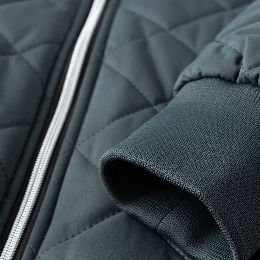 Hristo - Diamond Pattern Fleece Lined Jacket