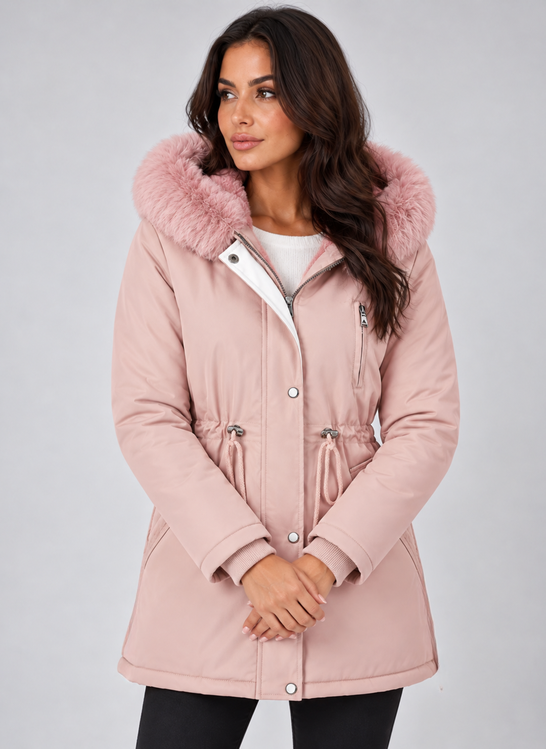Women's Fleece Lined Winter Parka