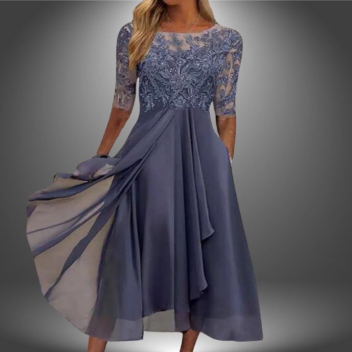 Margherita Premium Lace Dress - Elena Harper