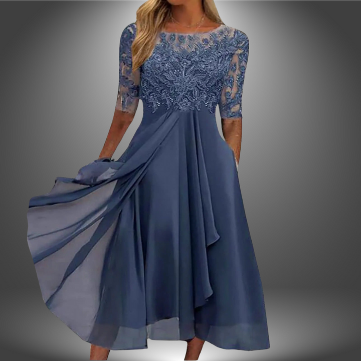 Margherita Premium Lace Dress - Elena Harper