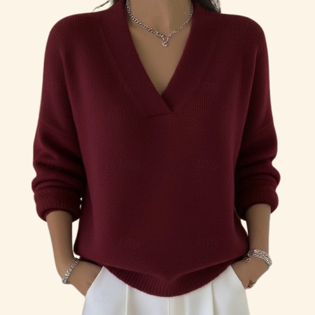 Auvie Elegant Sweater - Elena Harper