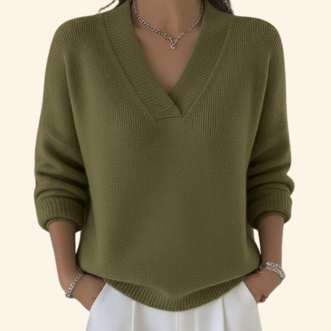 Auvie Elegant Sweater - Elena Harper