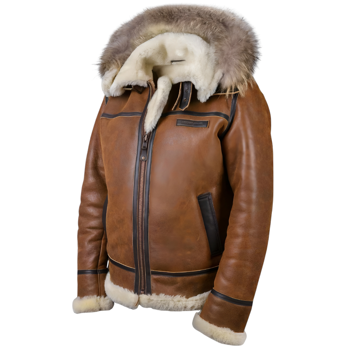 Aviator Bomber for Men - Elena Harper