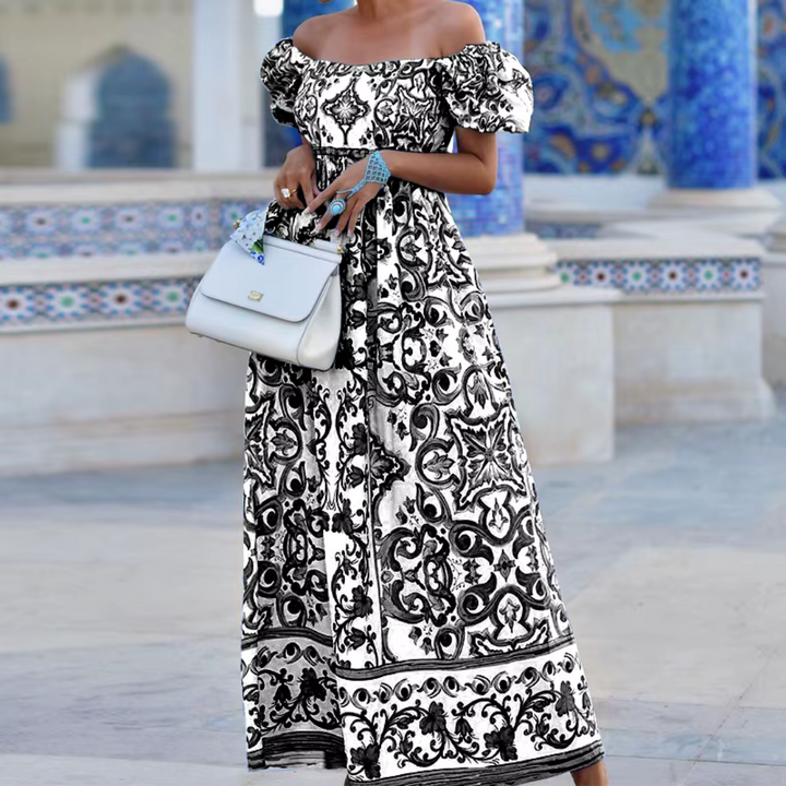 Holly Colorful Bohemian Dress - Elena Harper