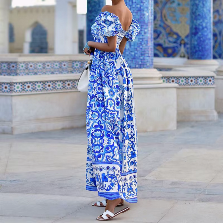Holly Colorful Bohemian Dress - Elena Harper