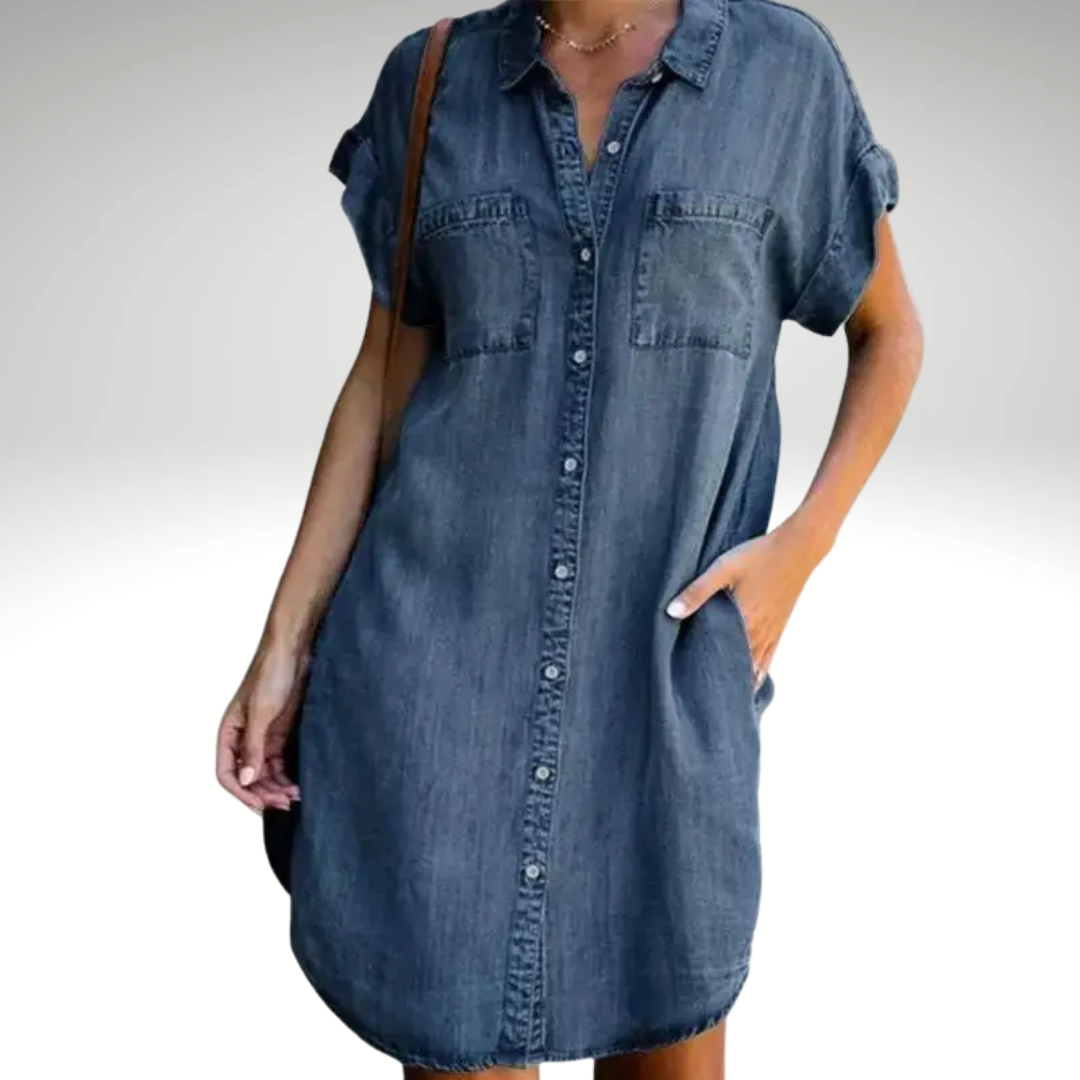 Jeanne - Denim Dress