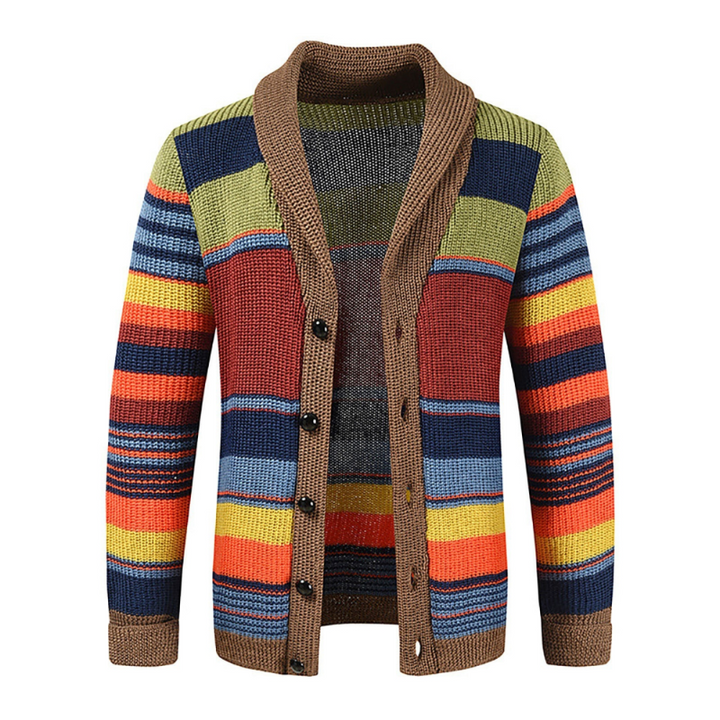 Brayden Classic Color Block Knit - Elena Harper