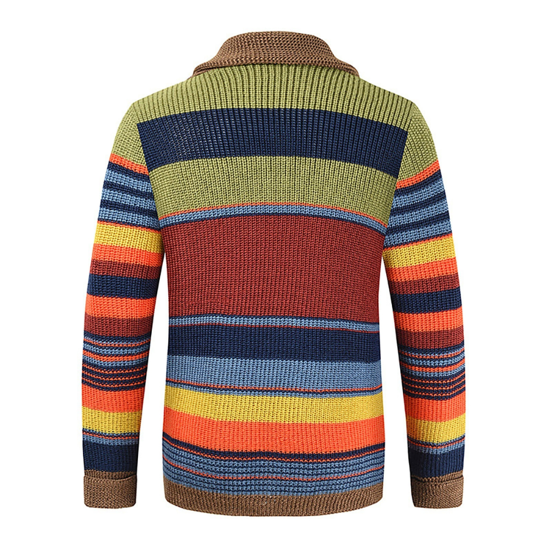 Brayden Classic Color Block Knit - Elena Harper