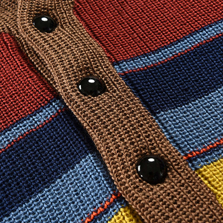 Brayden Classic Color Block Knit - Elena Harper