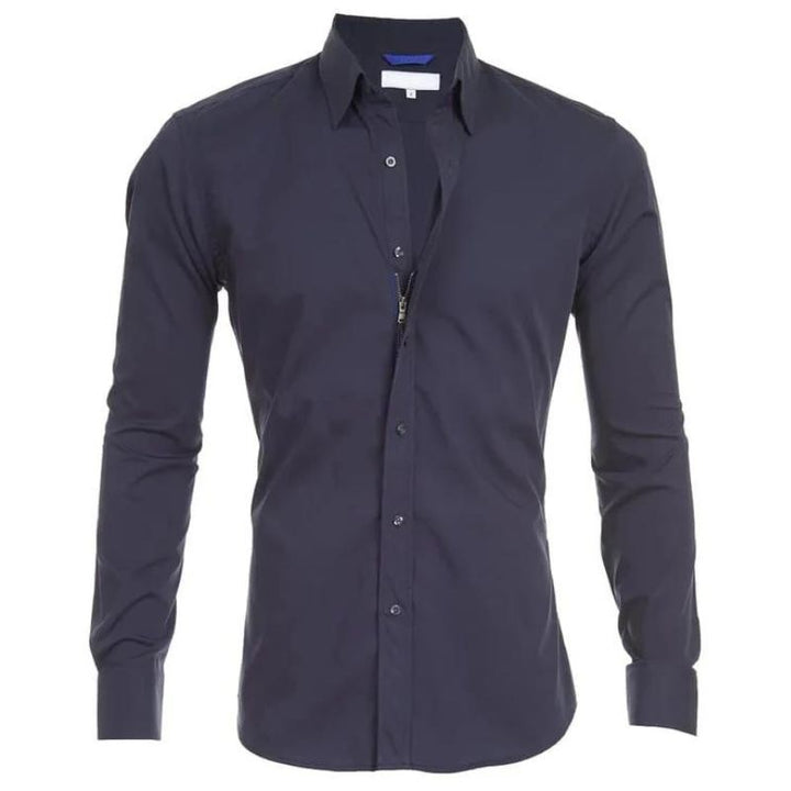 Wrinkle-Free Zipper Shirt