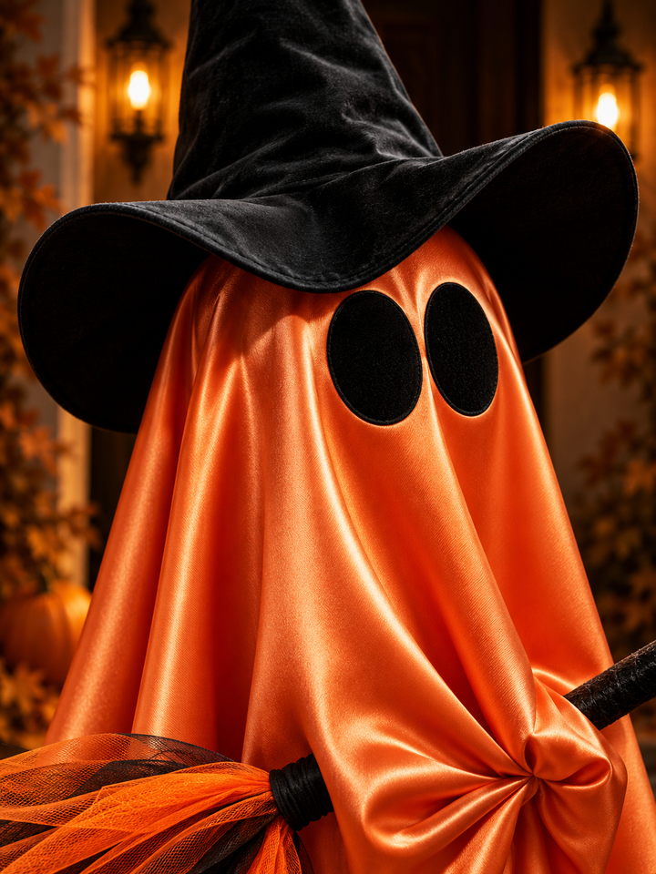 Flying Ghost Witch Hanging Halloween Decoration