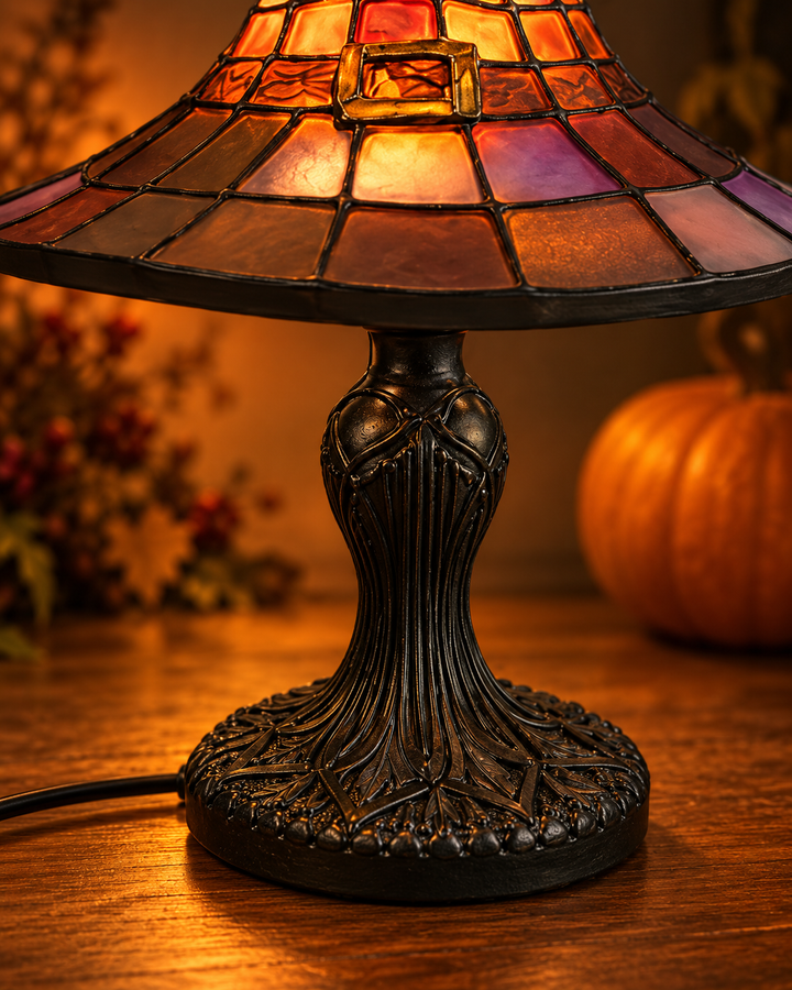 Halloween Witch Hat Table Lamp