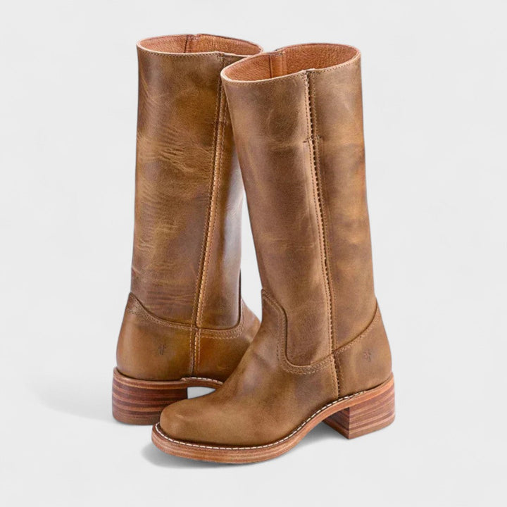 Aria Classic Cowboy Boots - Elena Harper
