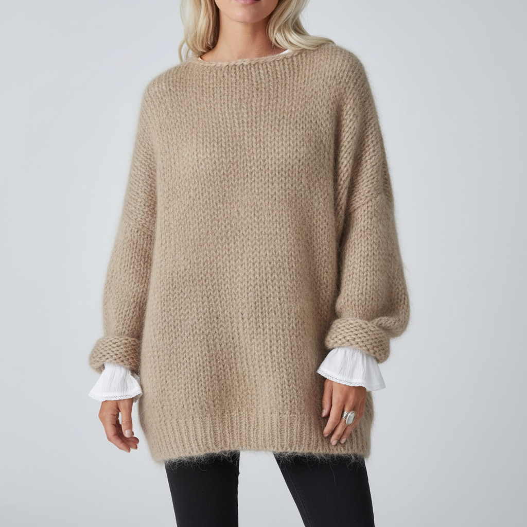 Oversized Women's Sweater Leonie, view 5 - Elena Harper