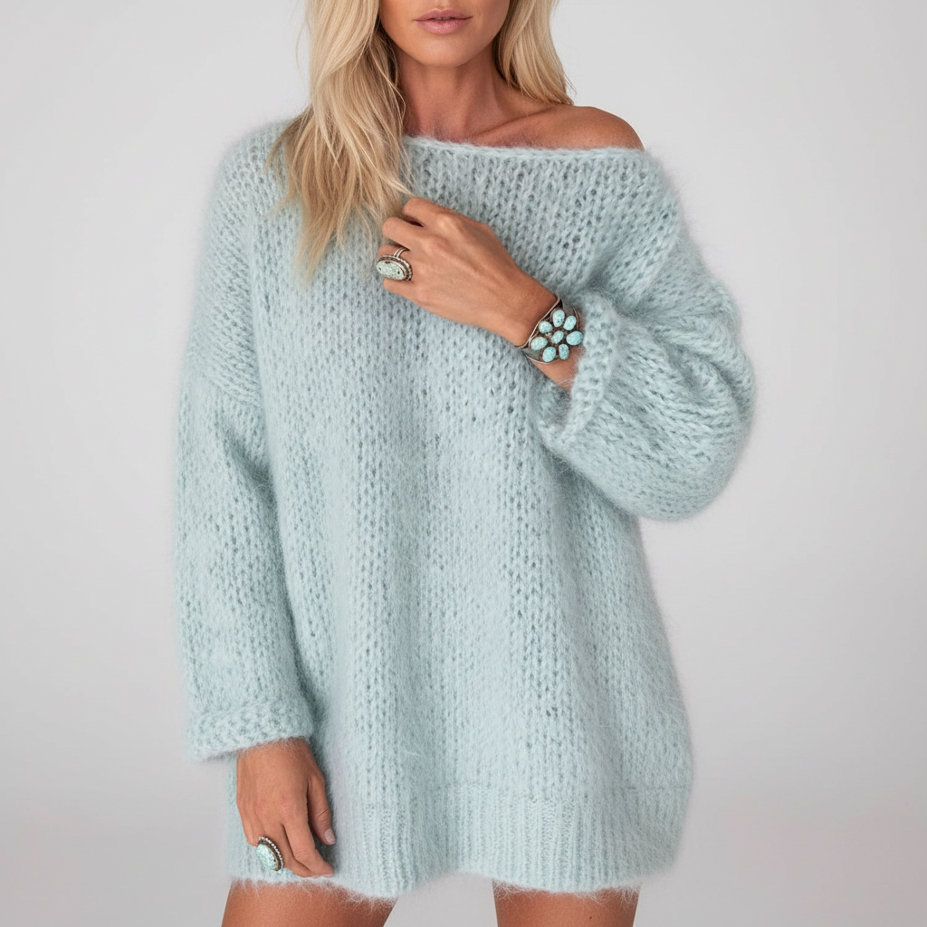 Oversized Women's Sweater Leonie, view 7 - Elena Harper