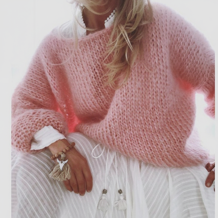 Oversized Women's Sweater Leonie, view 8 - Elena Harper