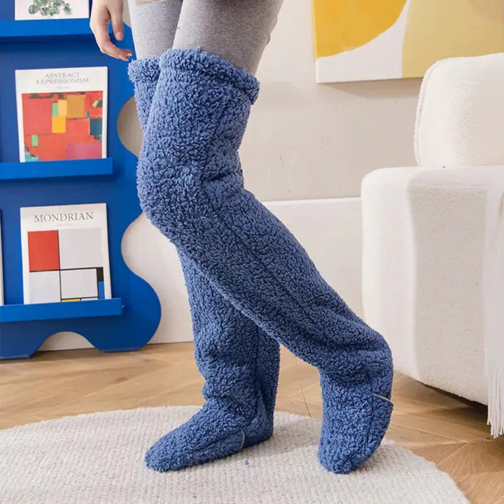KneeWarm Multifunctional Support Socks, view 3 - Elena Harper