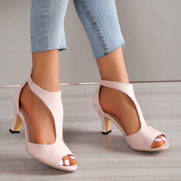 Capri Orthopedic Heel Sandals - Elena Harper