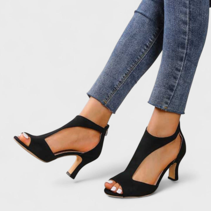 Delmara Elegant Airy Sandals, view 7 - Elena Harper