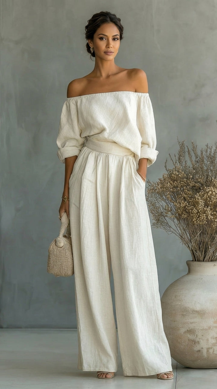 Arabella Exclusive linen-effect outfit for a stylish summer - Elena Harper