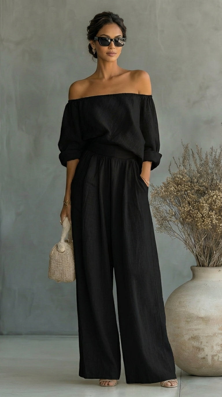 Arabella Exclusive linen-effect outfit for a stylish summer - Elena Harper