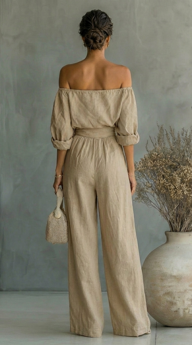 Arabella Exclusive linen-effect outfit for a stylish summer - Elena Harper
