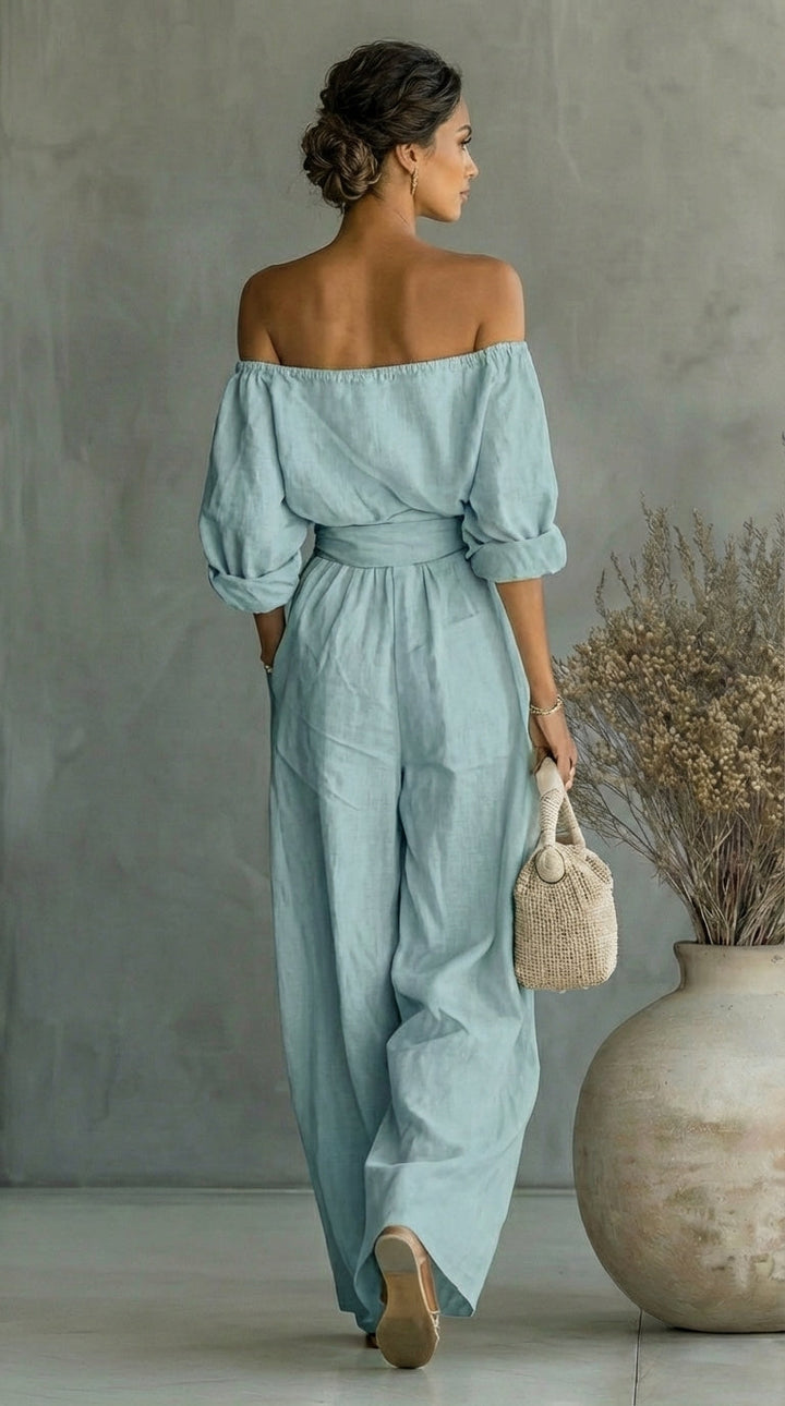Arabella Exclusive linen-effect outfit for a stylish summer - Elena Harper