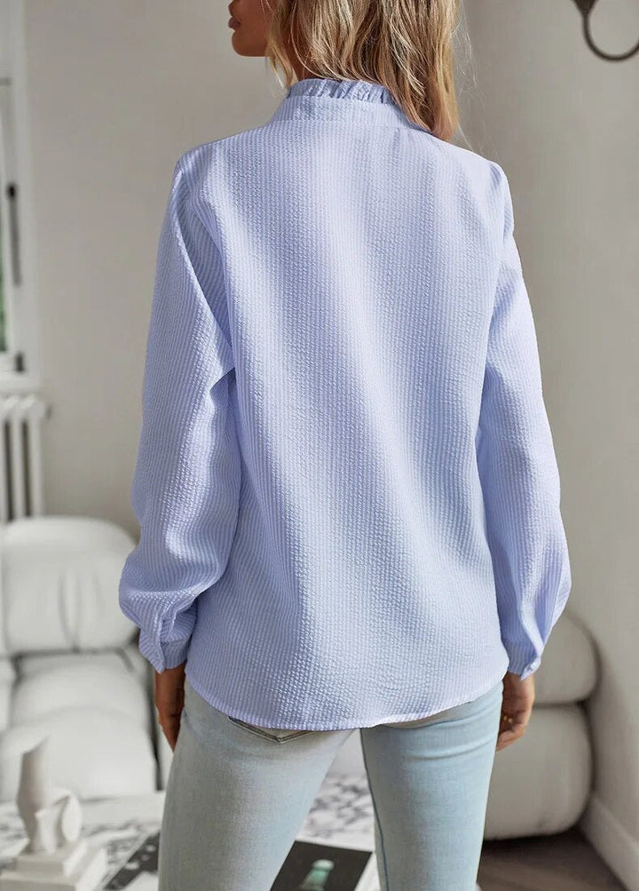 Agnete Elegant Blouse - Elena Harper