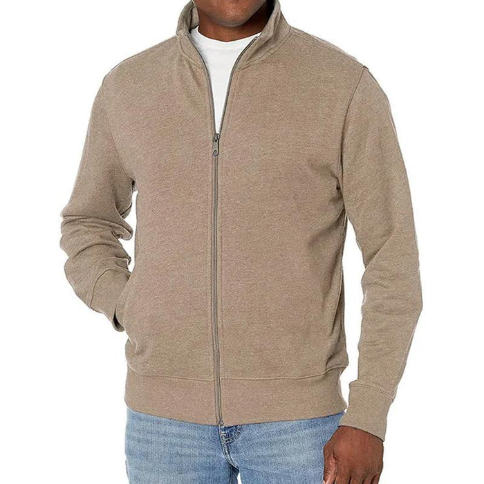 Men's Zip-Up Tracksuit with High Legs