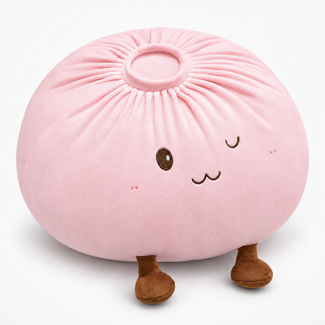 Baozi Bao Bun-Shaped Plush Pillow - Elena Harper