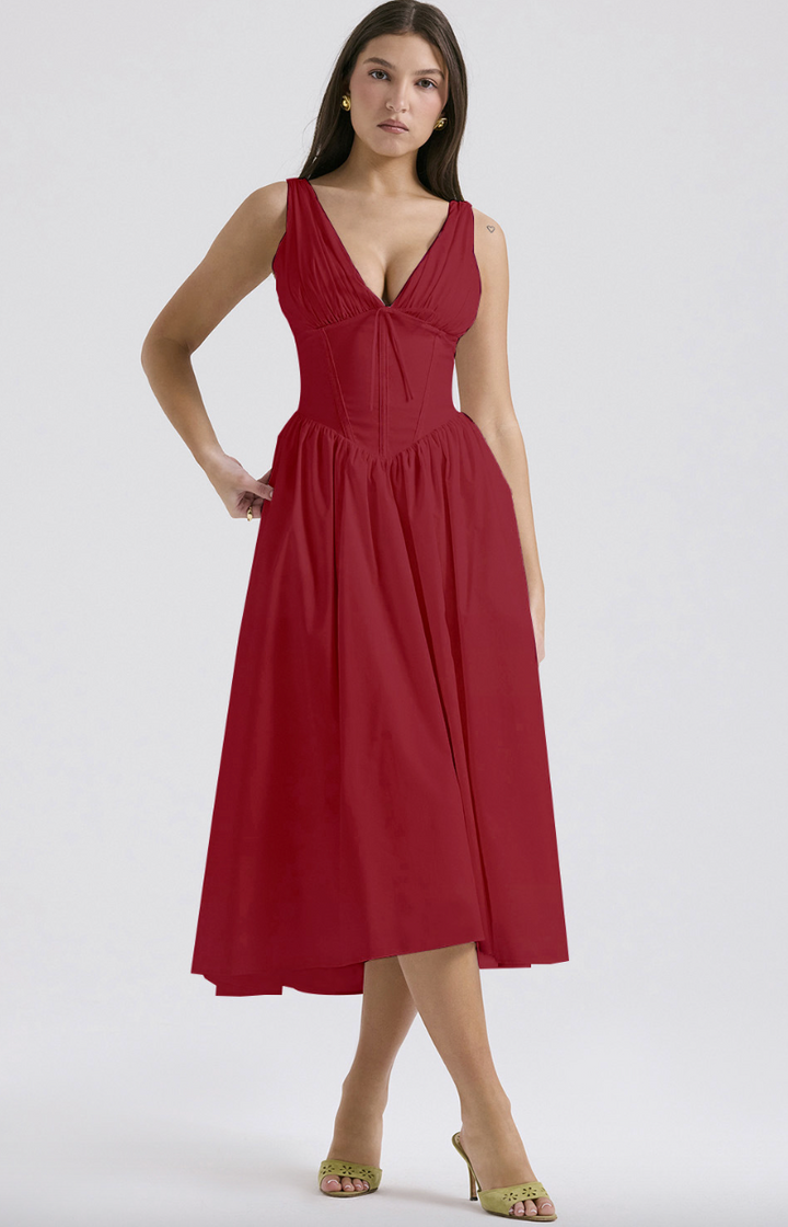 Gabriella Elegant Summer Dress - Elena Harper