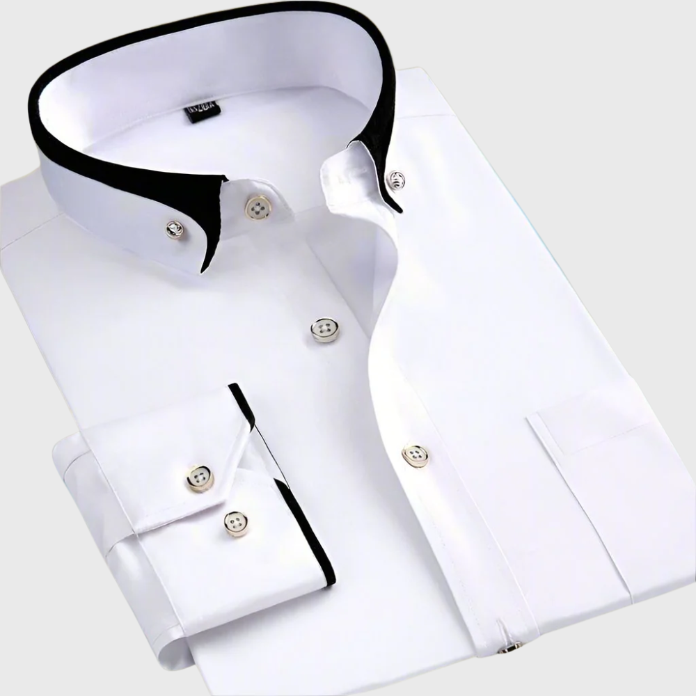 Classic Long Sleeve Shirt for Men - Elena Harper