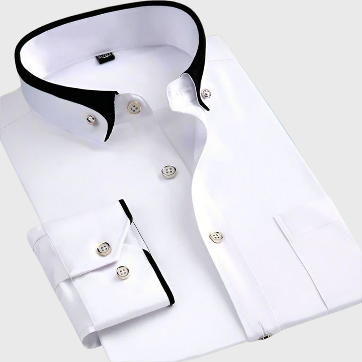 Classic Long Sleeve Shirt for Men - Elena Harper