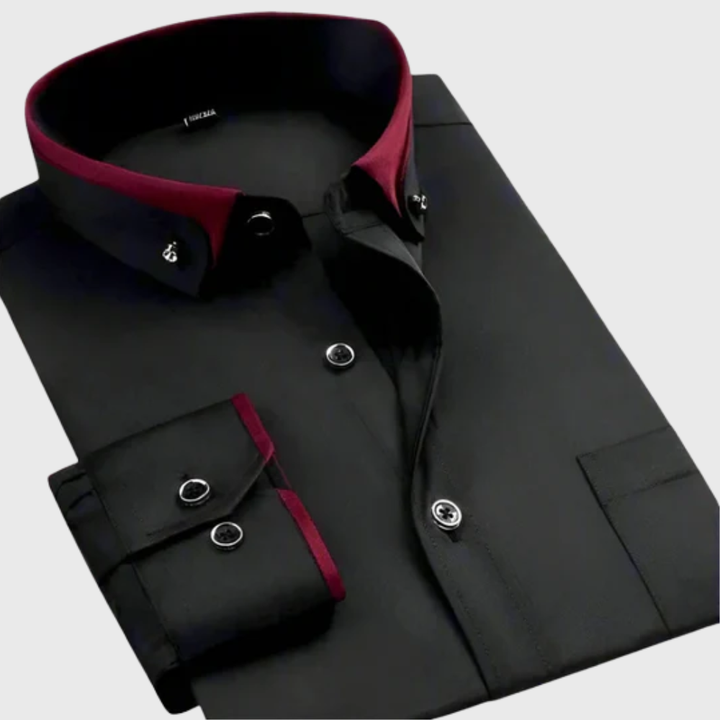 Classic Long Sleeve Shirt for Men - Elena Harper