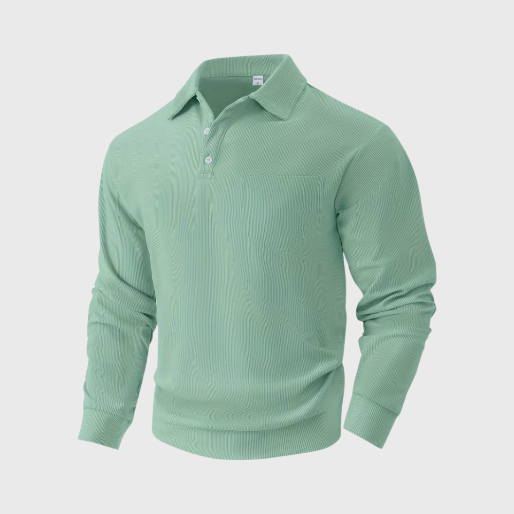 ELENA HARPER™  |  LONG SLEEVE CORDUROY SHIRT FOR MEN