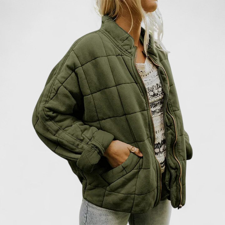 Women’s Casual Zip Padded Jacket