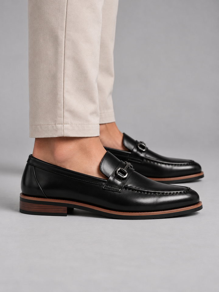 Men’s Leather Loafers – Polished Slip-On Dress Shoes