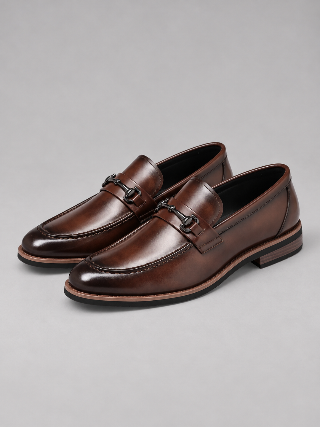 Men’s Leather Loafers – Polished Slip-On Dress Shoes