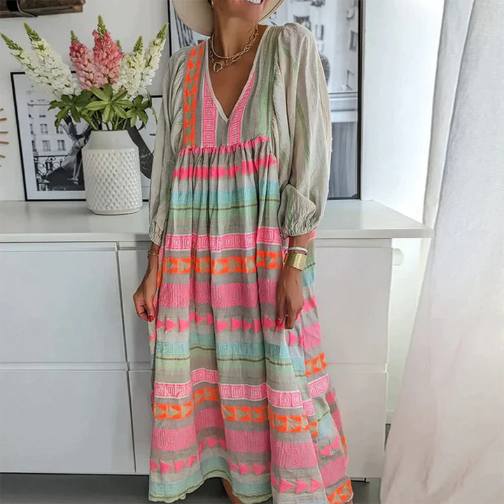 Sabrina | Comfortable Boho Dress