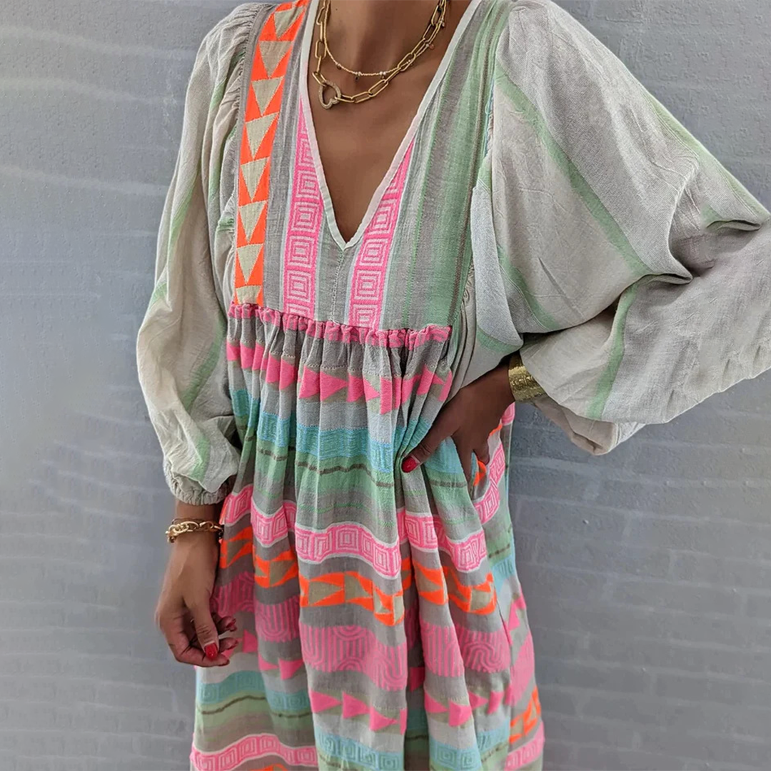 Sabrina | Comfortable Boho Dress