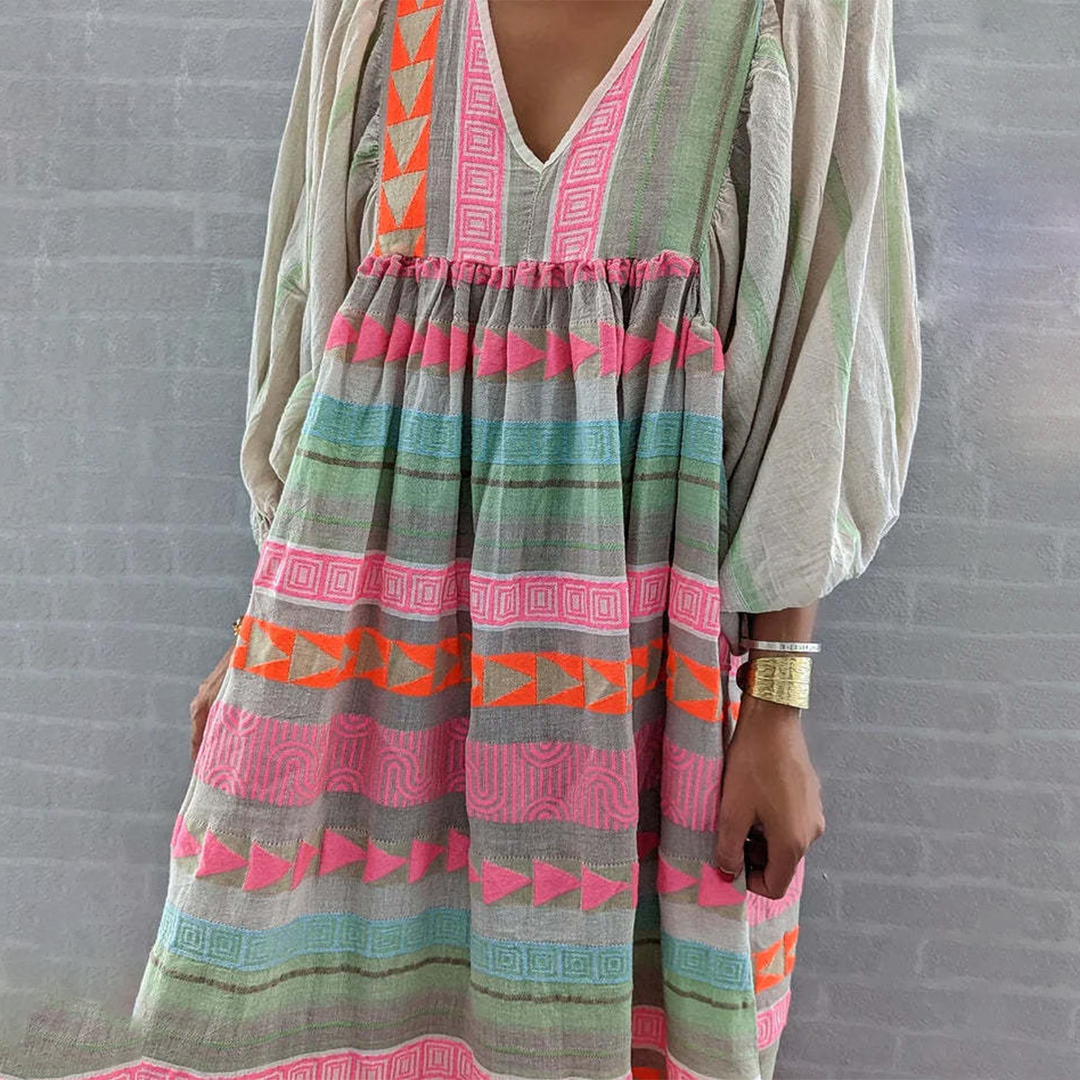 Sabrina | Comfortable Boho Dress